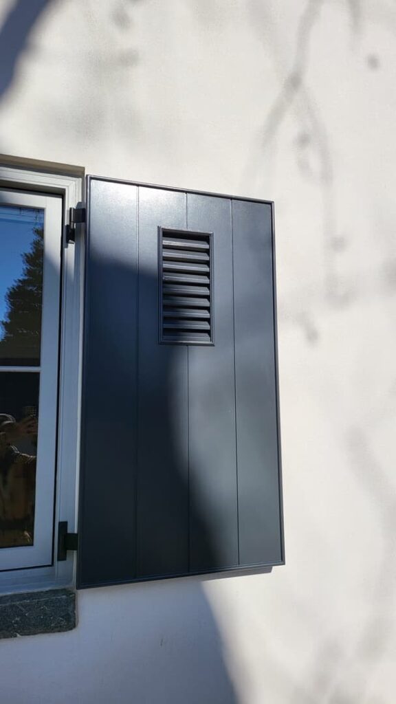 board & batten exterior shutters