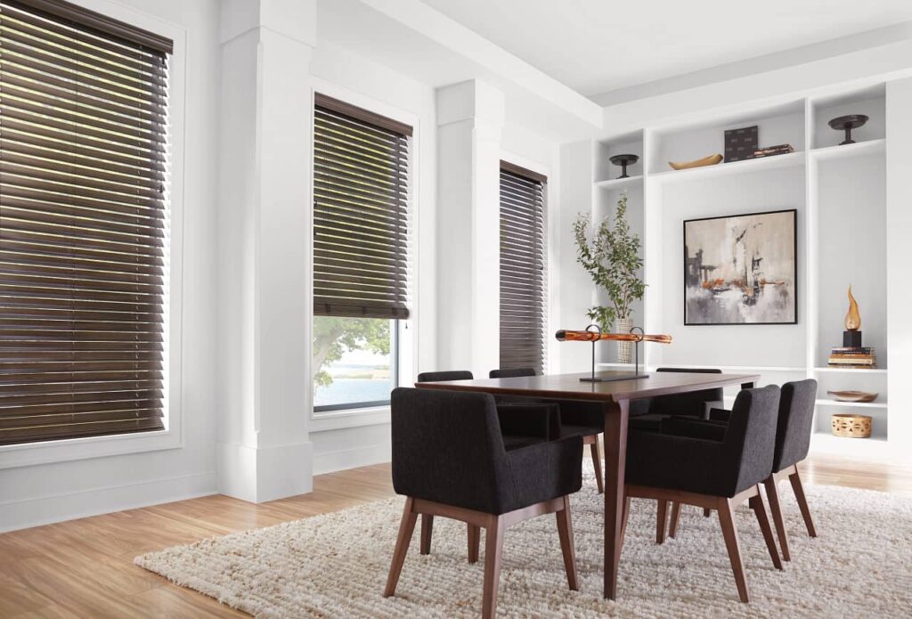 Hunter Douglas Faux Wood Blinds
