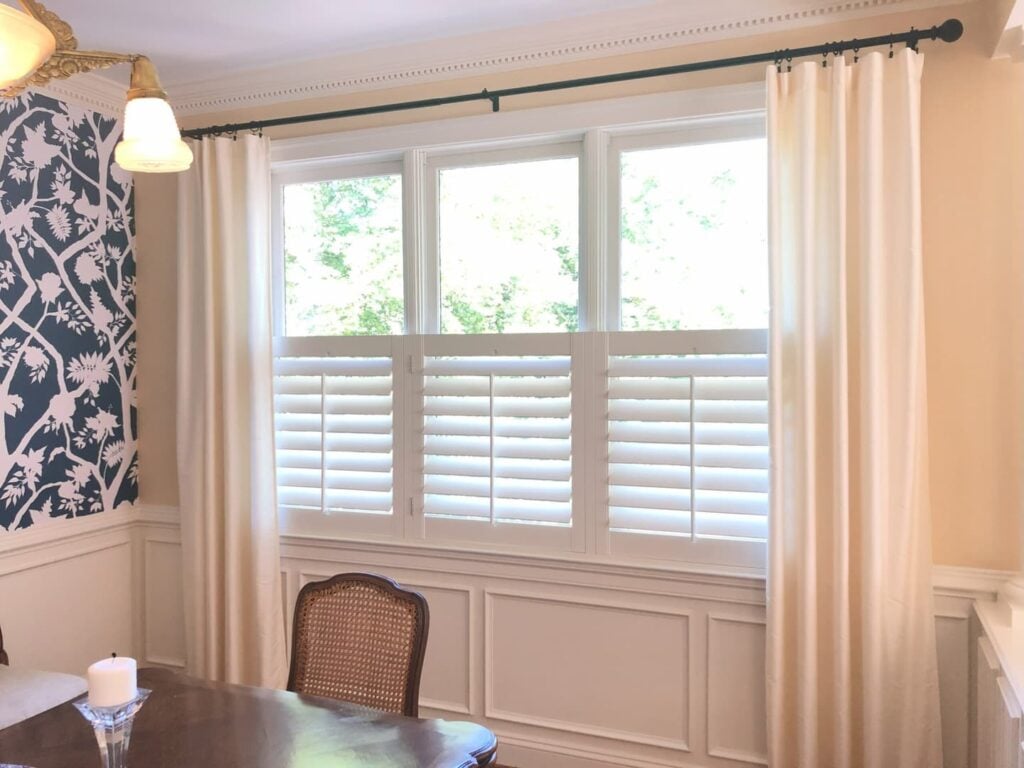 Interior cafe style shutters
