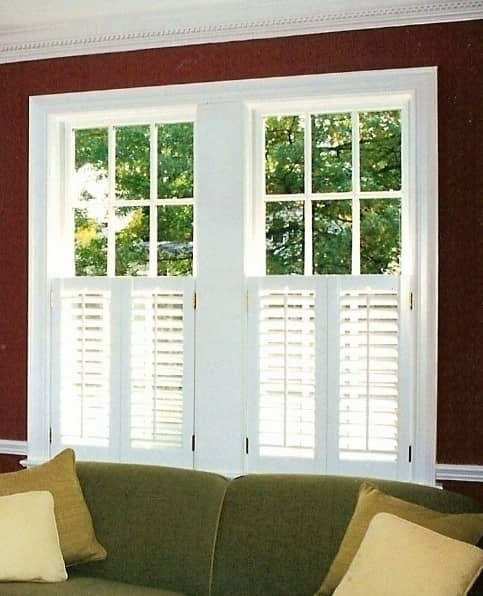 Interior cafe style shutters