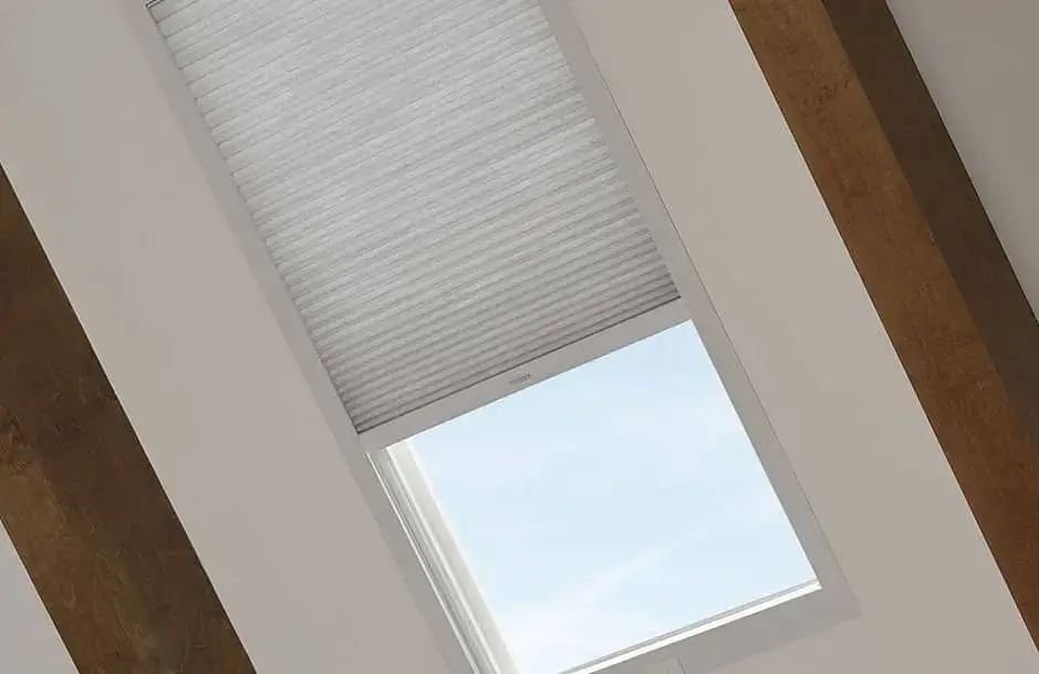 Powerview Motorization SkyLift skylight control for Hunter Douglas honeycomb shades